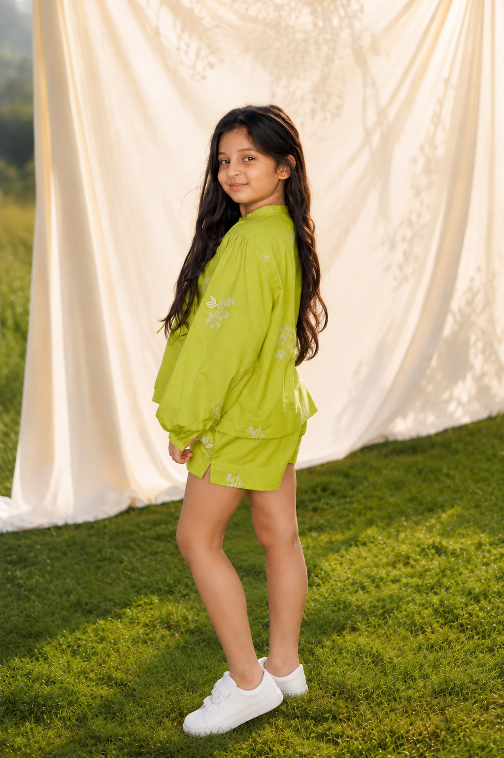 Breezy Meadow Co-ord Set for Daughters