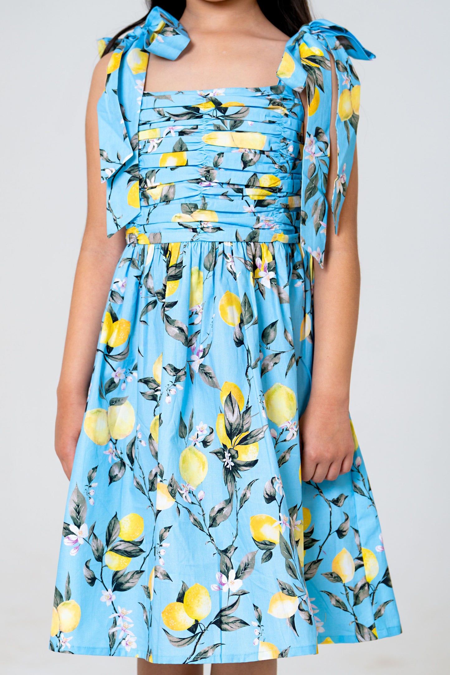 Lemon Love Mum-Daughter Twinning Dress