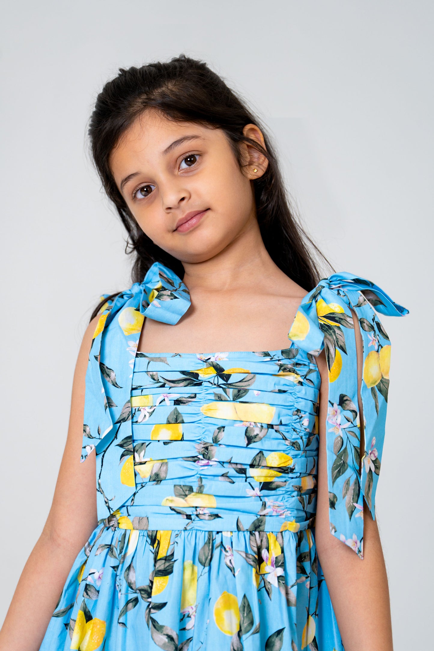 Lemon Love Mum-Daughter Twinning Dress