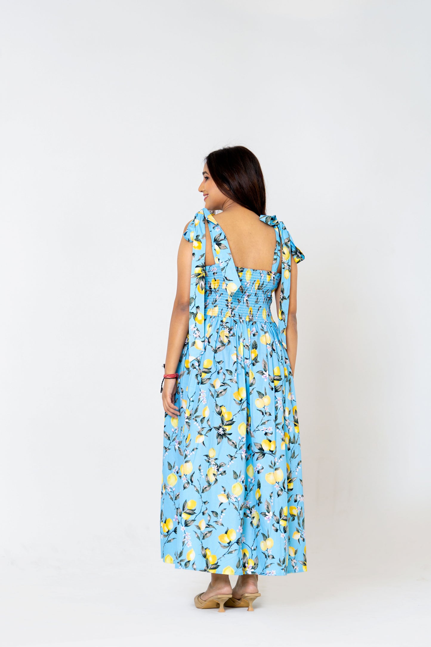 Lemon Love Mum-Daughter Twinning Dress