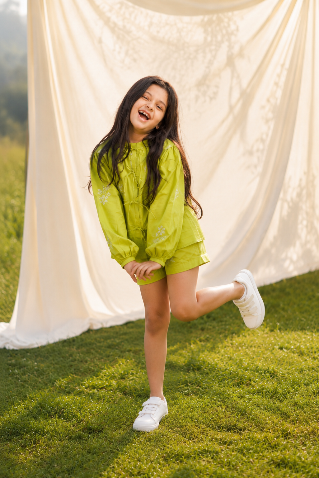 Breezy Meadow Co-ord Set for Daughters