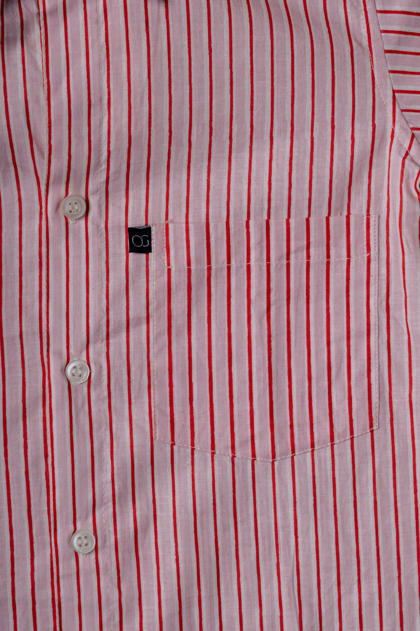 Pink Striped Shirt for Kids