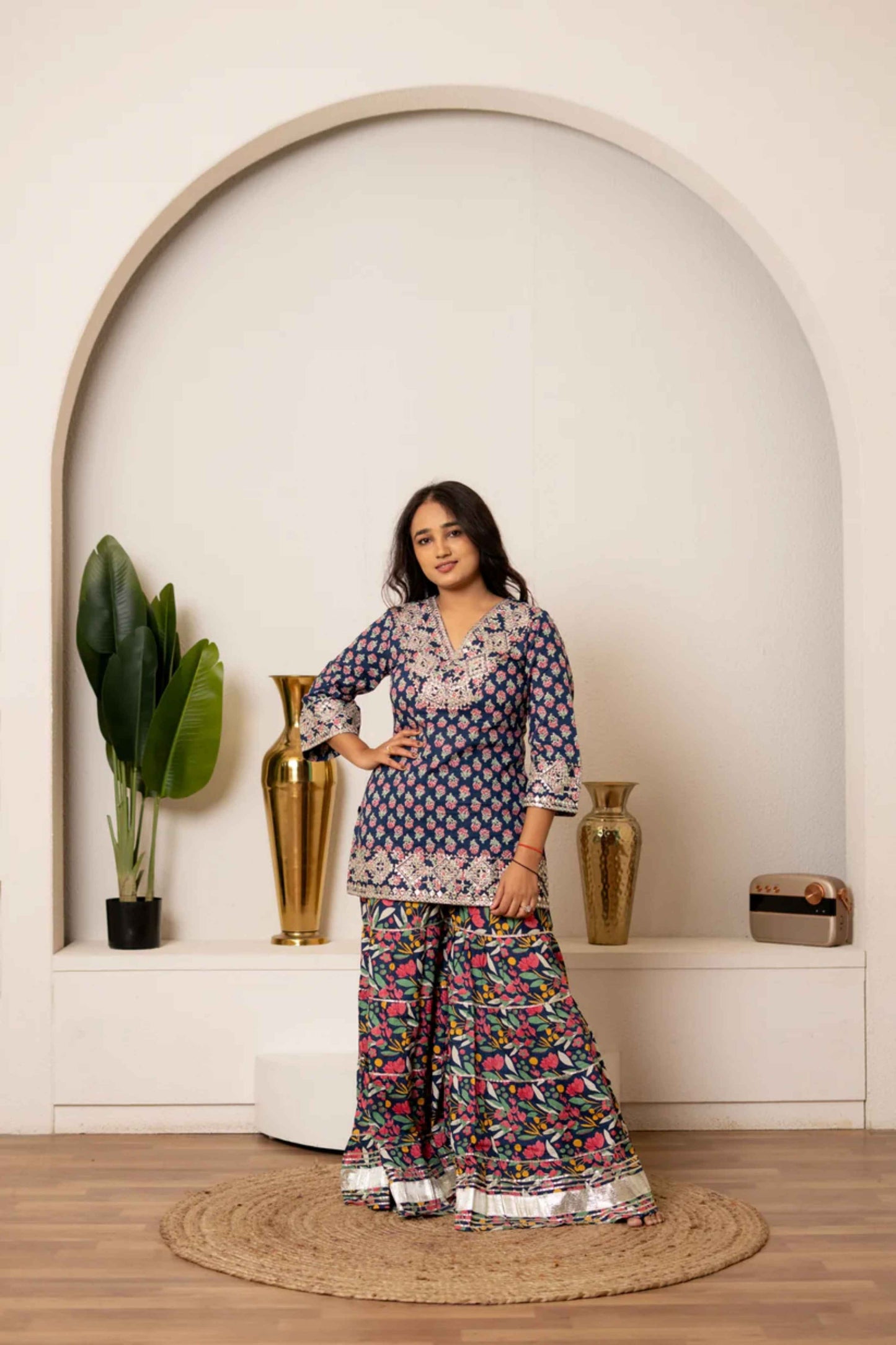 Neel Rang Set – Blue