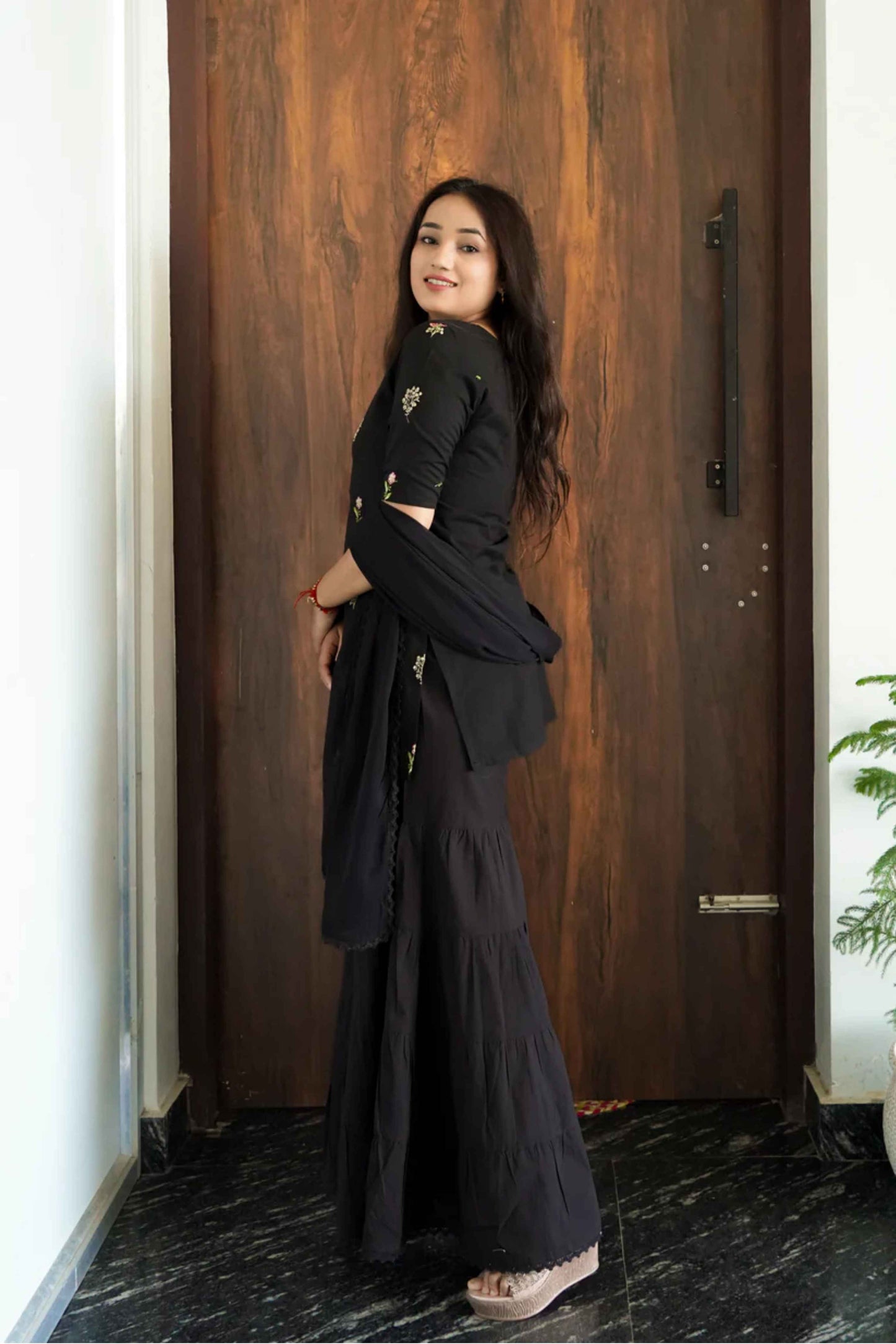 Midnight Meher Set – Black