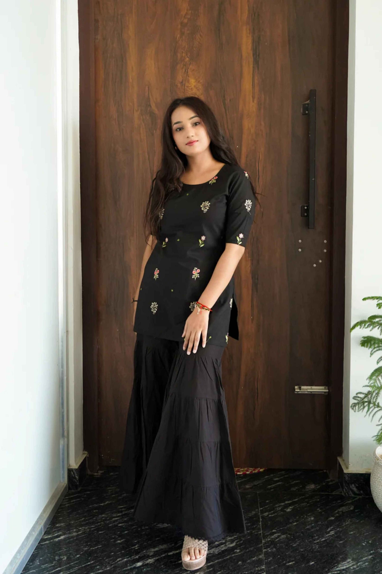 Midnight Meher Set – Black