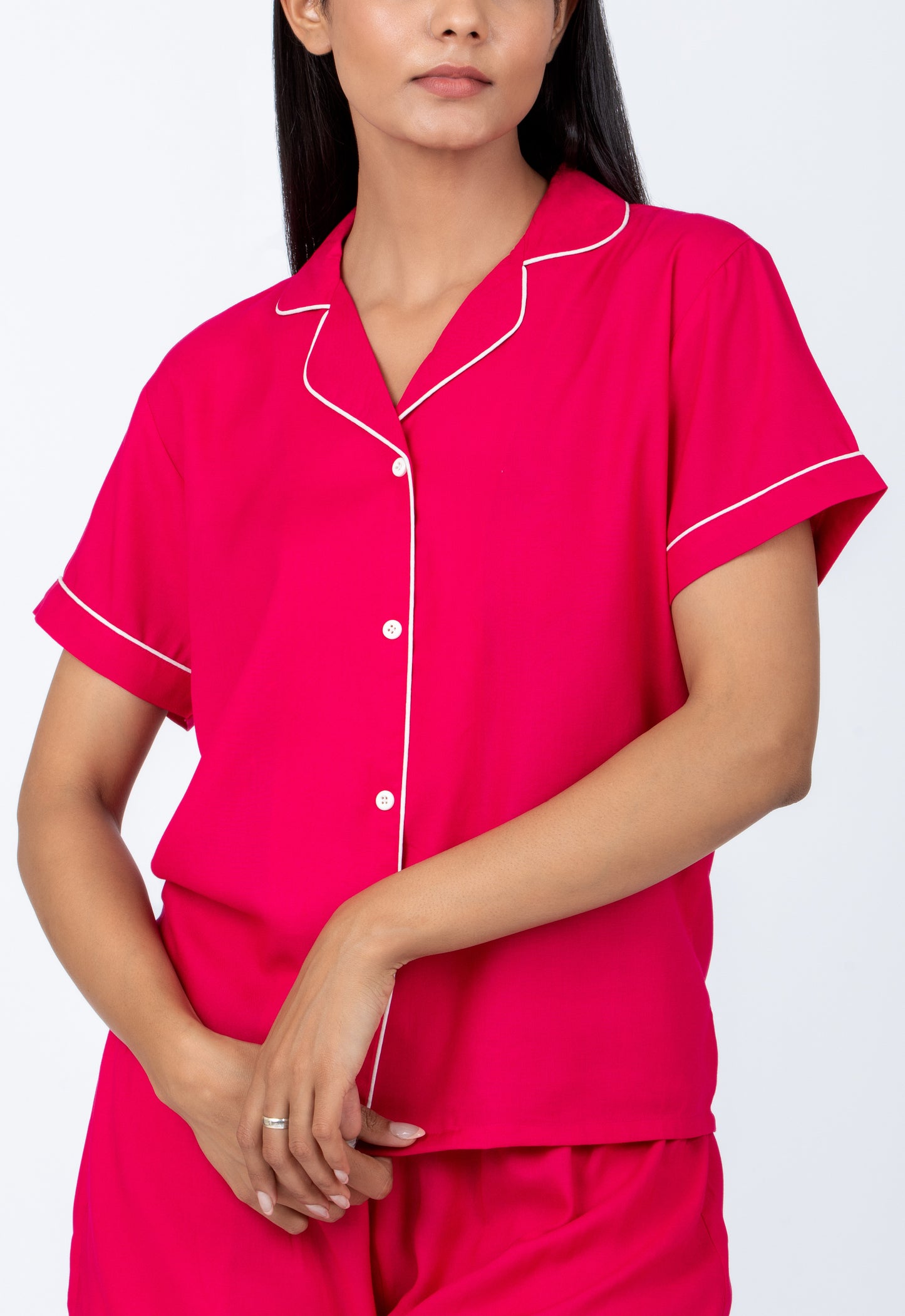 Hot Pink Loungewear - Shorts Set