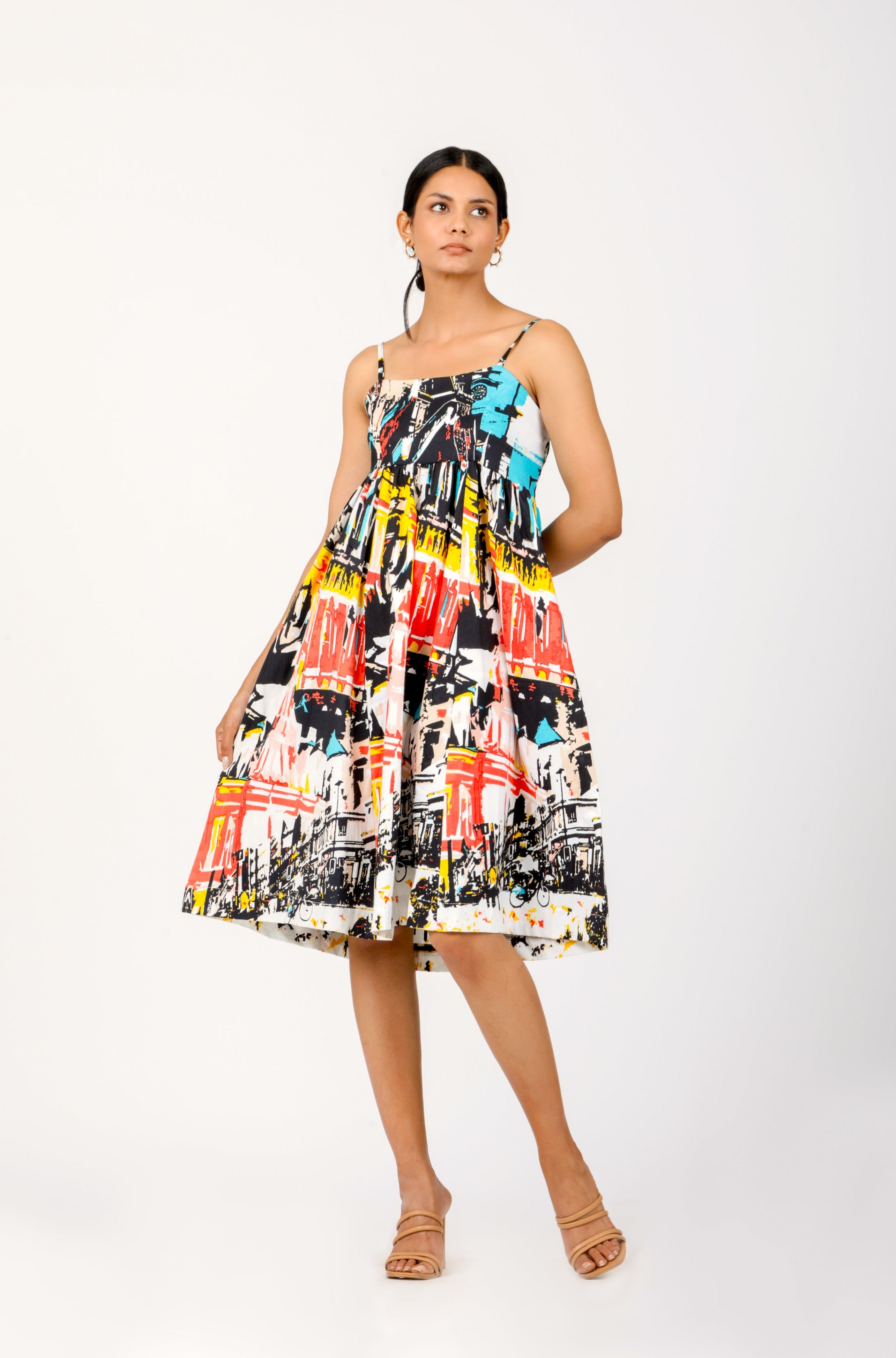 MUM & DAUGHTER City Print Dress