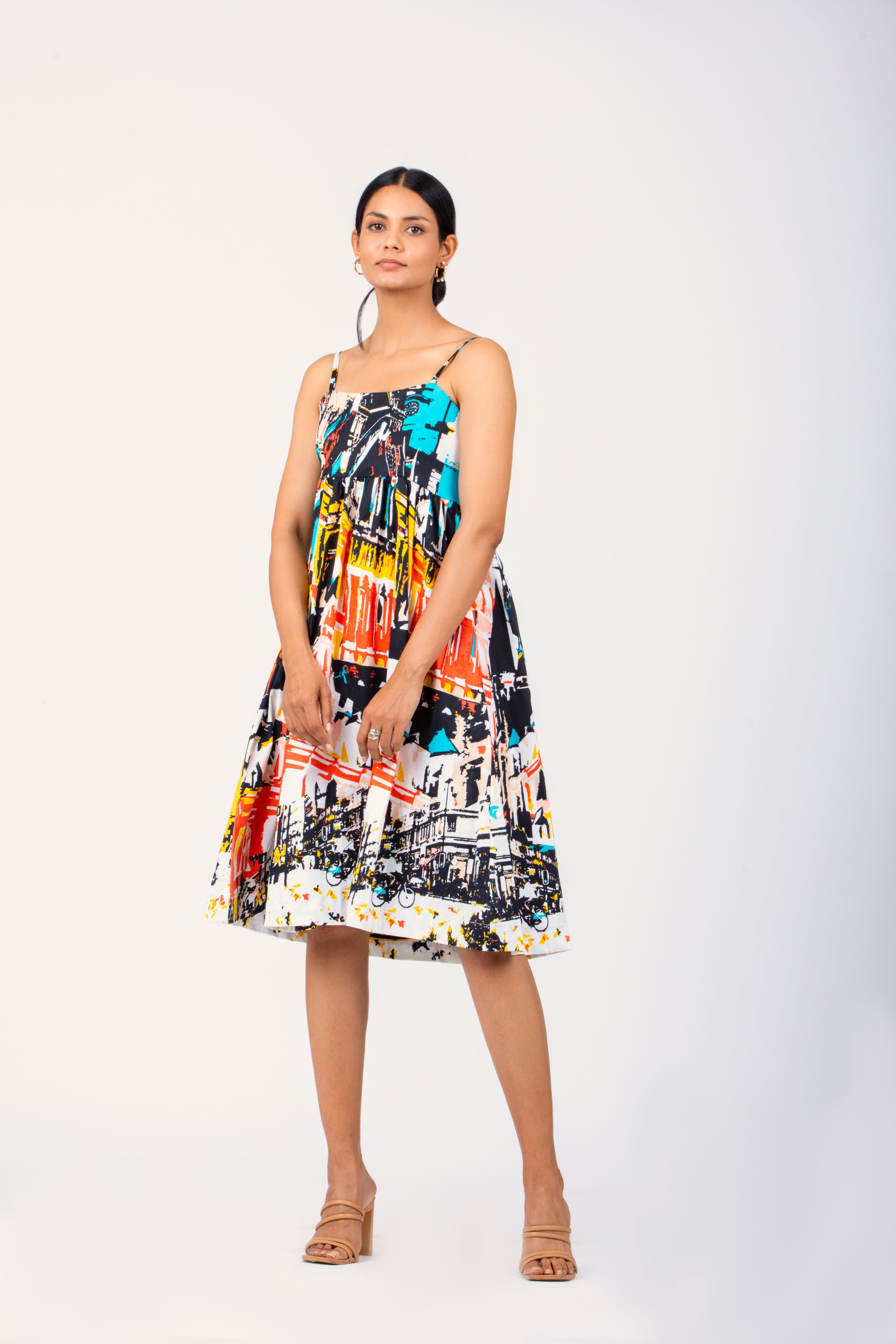 MUM & DAUGHTER City Print Dress